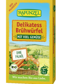 Rapunzel Zöldségleveskocka delikát BIO 80g