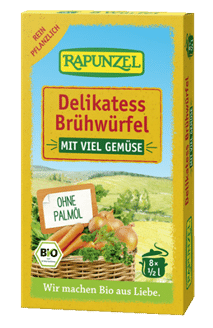 Rapunzel Zöldségleveskocka delikát BIO 80g