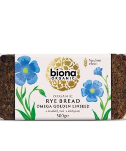 Biona BIO Rozskenyér omega arany lenmaggal 500g