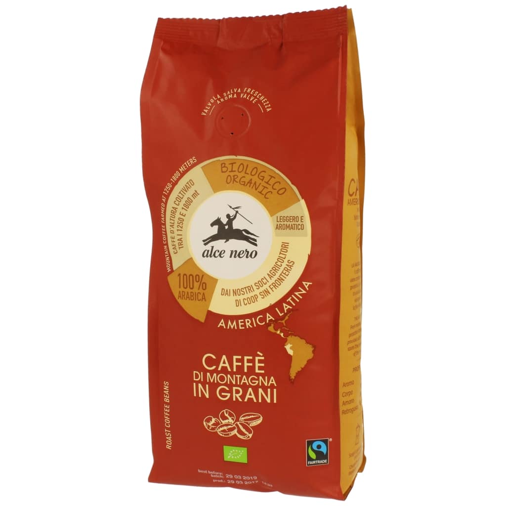 Alce Nero BIO 100% arabica szemes kávé 500gr