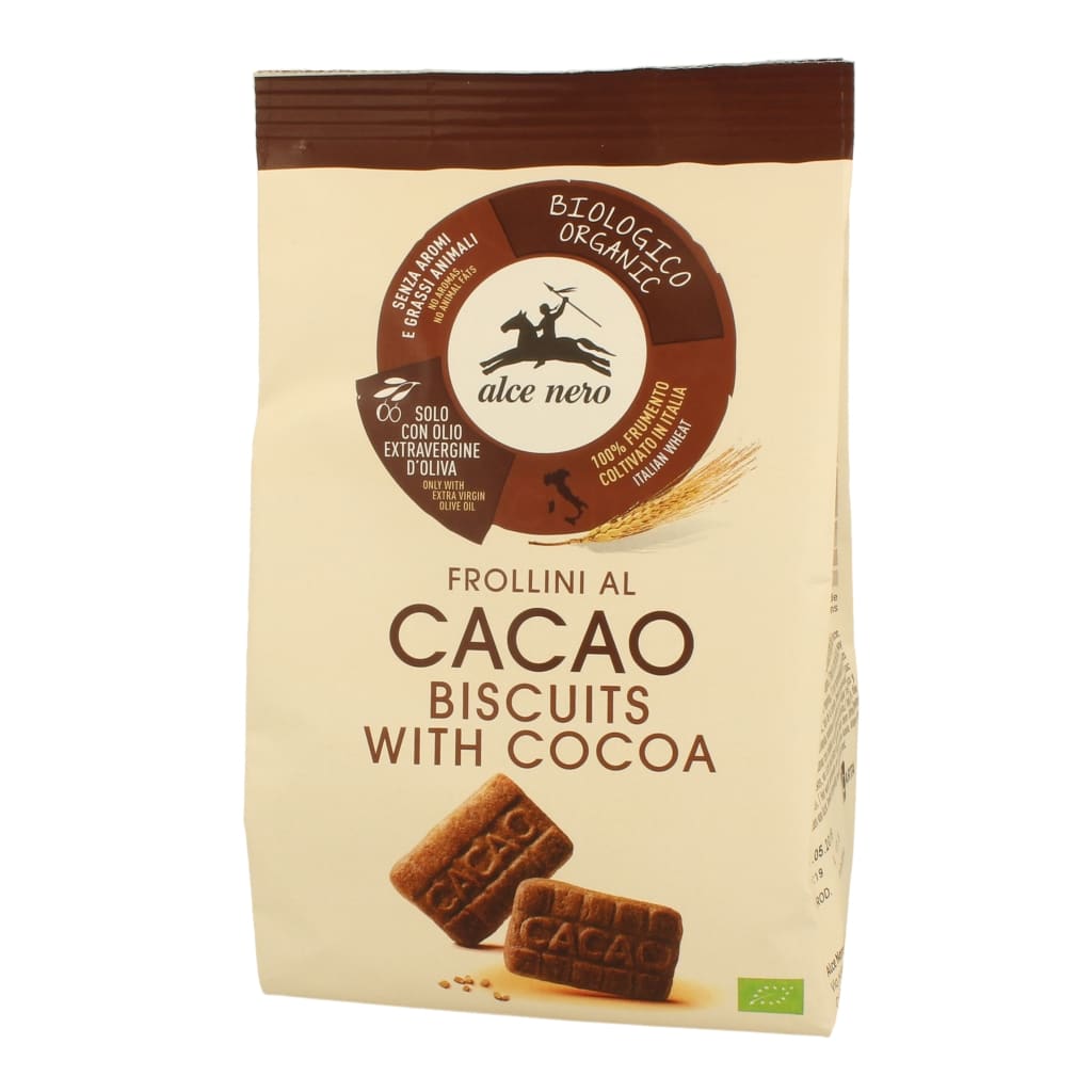 Alce Nero BIO Kakaós keksz 250g
