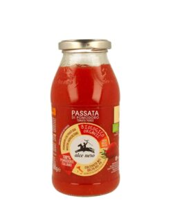 Alce Nero BIO Paradicsompüré darabolt paradicsommal 500g