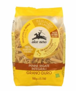 Alce Nero BIO Teljes kiőrlésű penne 500g