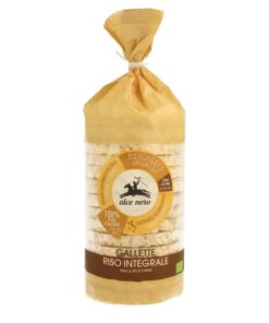 Alce Nero BIO Teljes kiőrlésű rizssütemény 100g