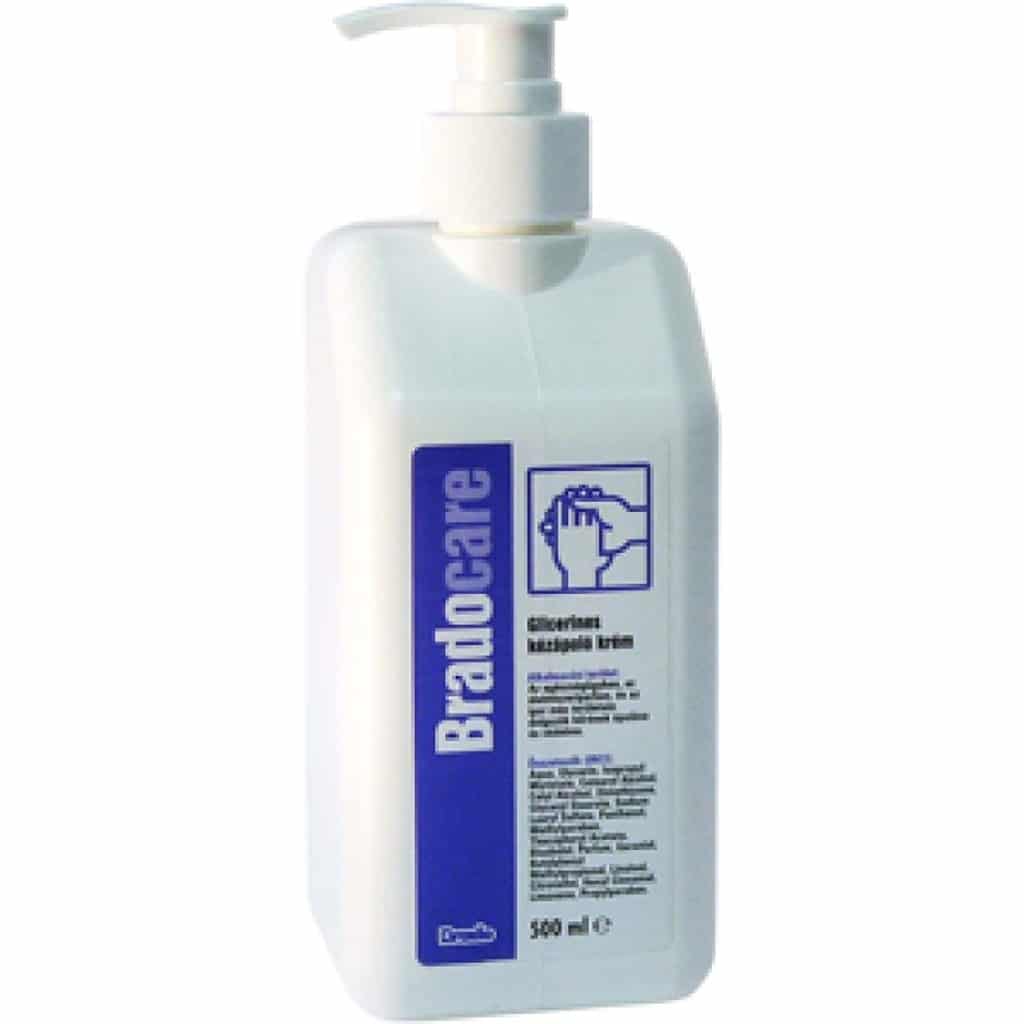 Bradocare Kézápoló krém glicerines 500ml