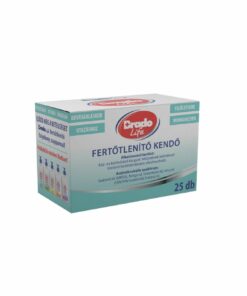 Bradolife Fertőtlenítő kendő 25db