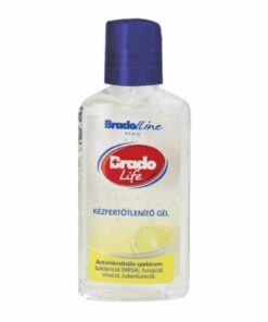 Bradolife Kézfertőtlenítő gél citrom 50ml