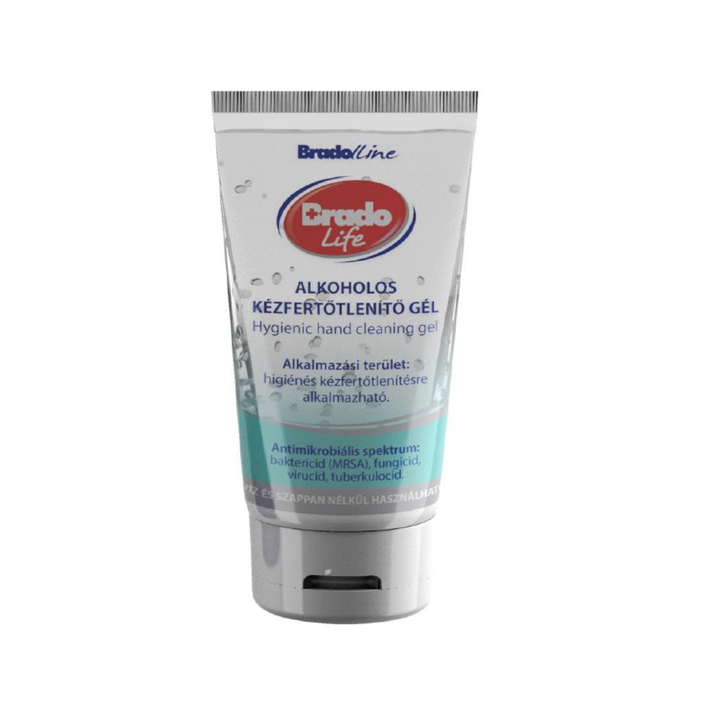 Bradolife Kézfertőtlenítő gél tubusos 100ml