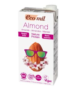 EcoMil BIO Mandulaital proteines édesítő nélkül 1l
