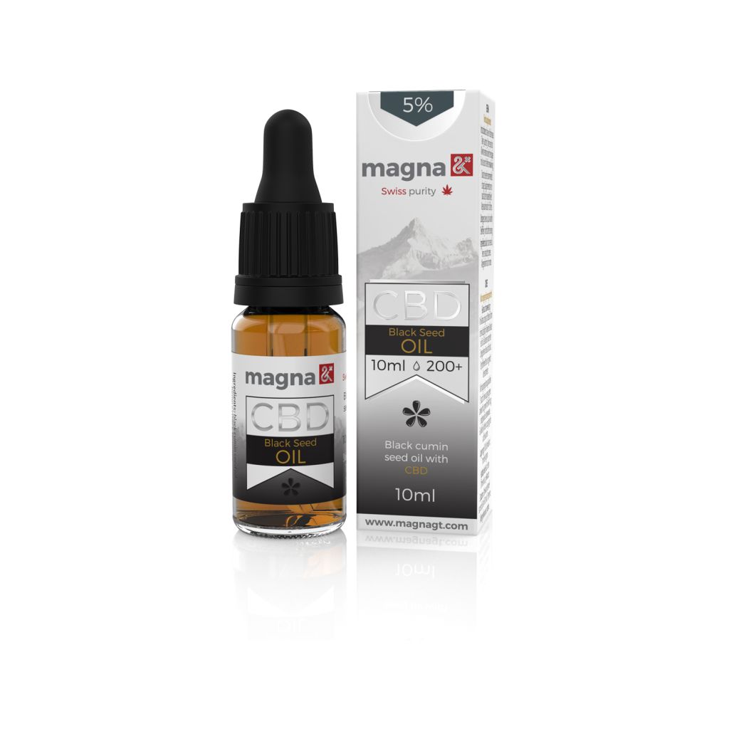 Magna CBD olaj 5% (fekete köménymagolaj) 10ml