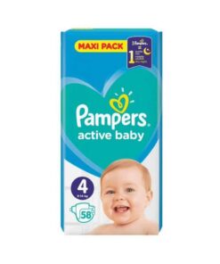 Pampers Active baby 58 Maxi