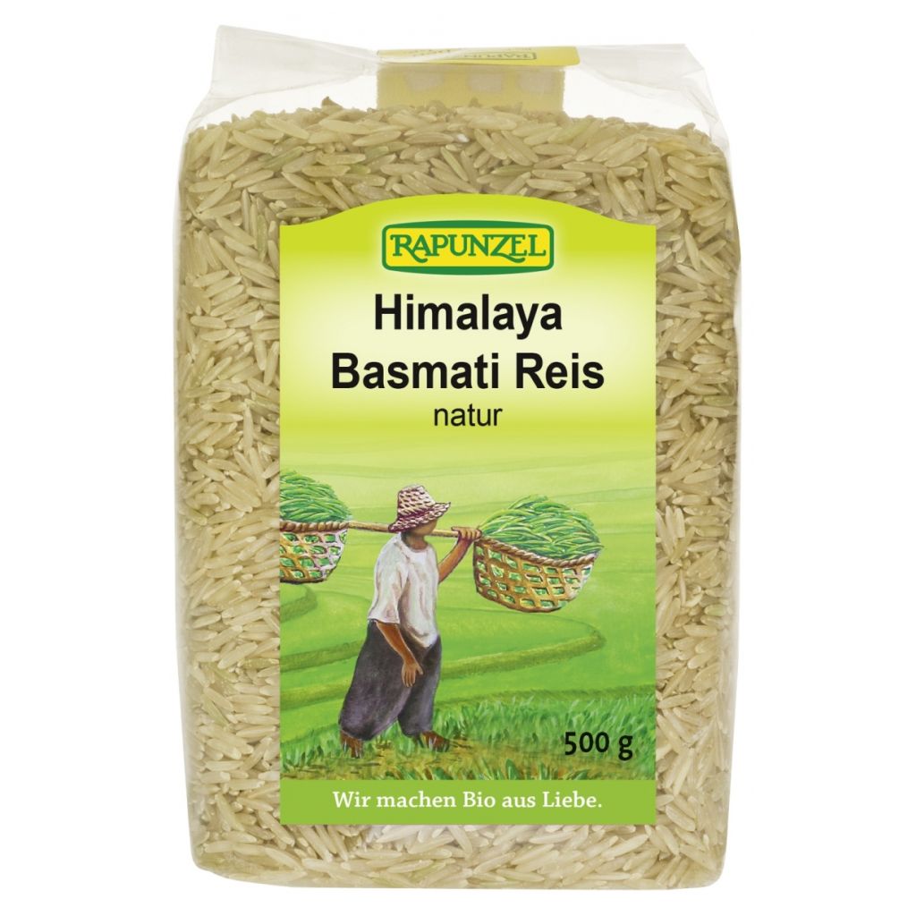 Rapunzel Basmati rizs Himalaya, natur BIO 500g