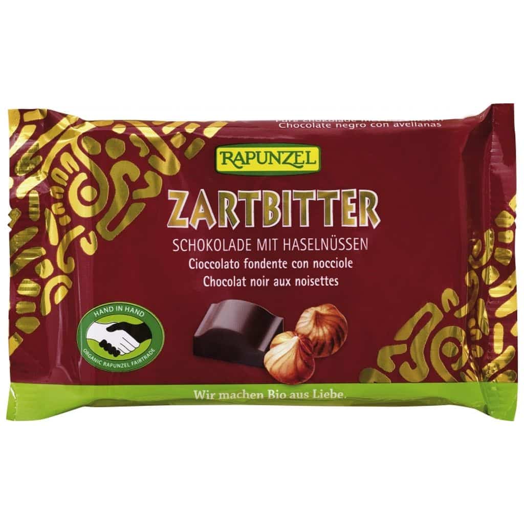 Rapunzel Crist félédes mogyorós csokoládé BIO 100g