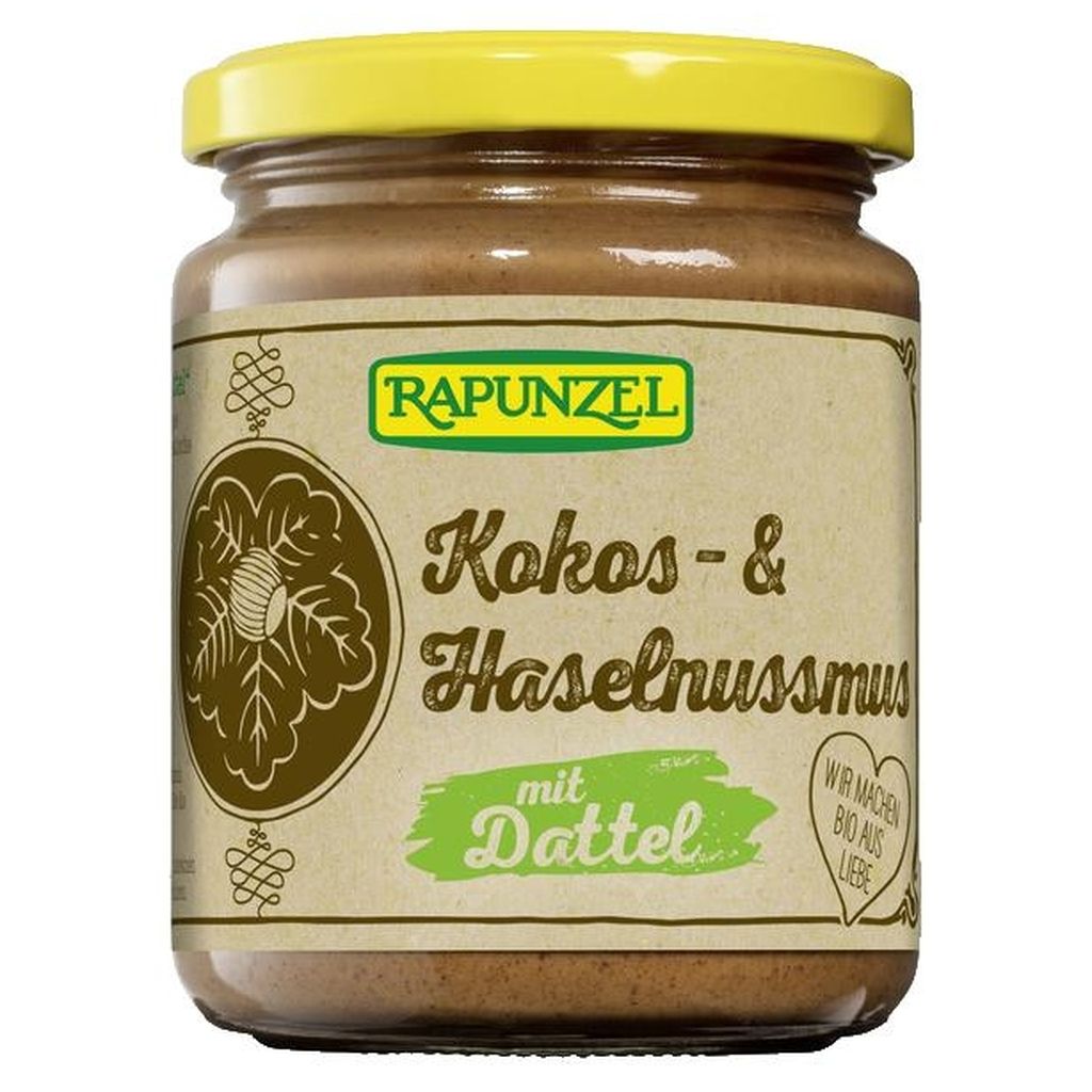 Rapunzel Kókusz mogyorókrém datolyával BIO 250g