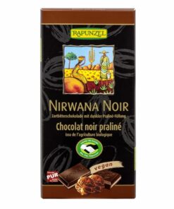 Rapunzel Nirwana Noir keserű töltött csokoládé BIO 100g