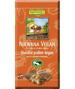 Rapunzel Nirwana rizstejes csokoládé VEGÁN BIO 100g