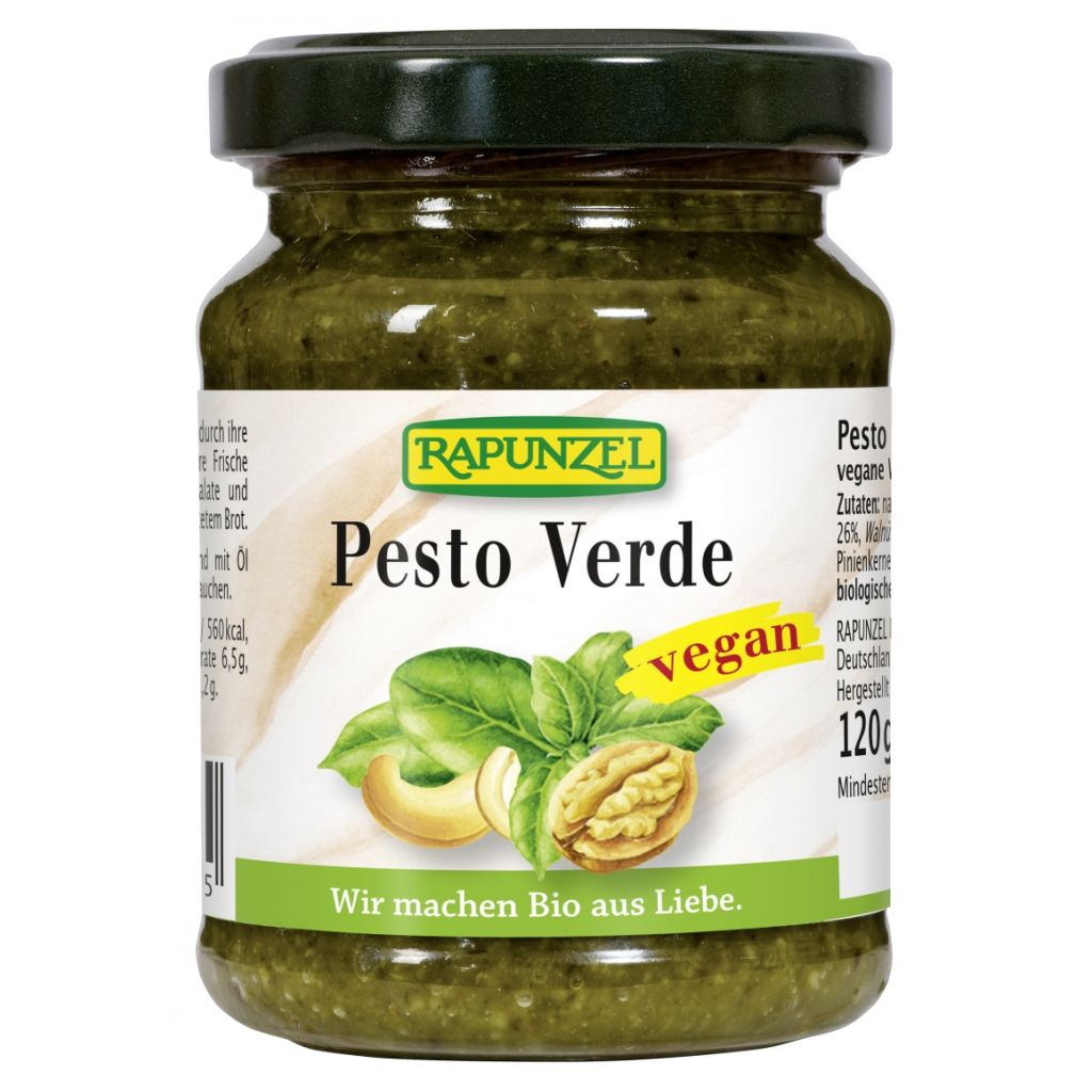 Rapunzel Pesto verde vegán BIO 120g
