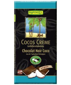Rapunzel Rizstejes félédes kókuszkrémes csoki VEGÁN BIO 100g