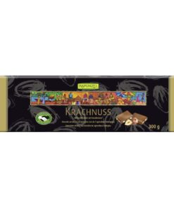 Rapunzel Tejcsokoládé mogyoródarabokkal BIO 300g