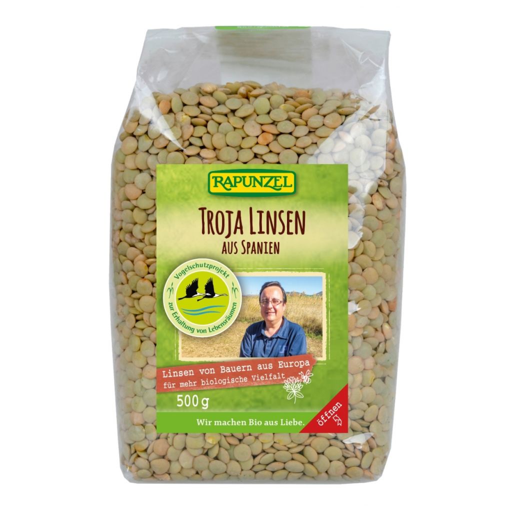 Rapunzel Trójai lencse BIO 500g