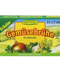 Rapunzel Zöldségleveskocka fűszeres BIO 68g