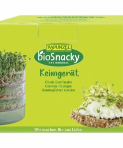 Rapunzel bioSnacky Csíráztató 3-szintes (fedél,szifon,vízfelf.) környezetbarát