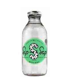 SipSap BIO Nyírfavíz menta 330ml