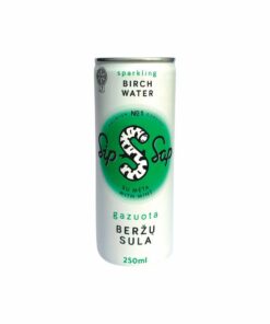 SipSap BIO Nyírfavíz szénsavas menta 250ml
