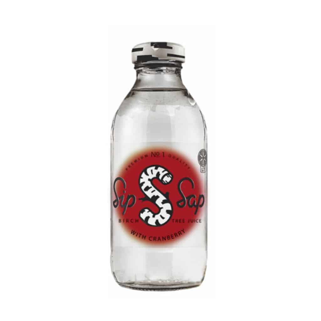 SipSap BIO Nyírfavíz vörösáfonya 330ml