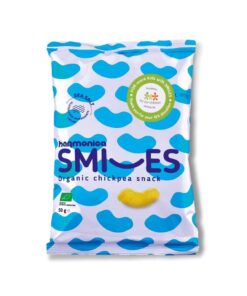 Harmonica BIO SMILES Csicseriborsó snack tengeri sóval 50g