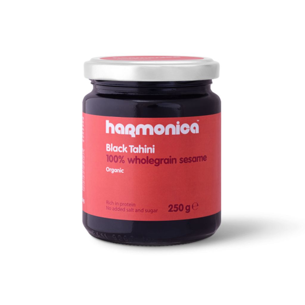Harmonica BIO Szezámkrém, fekete 250g