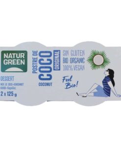 NaturGreen BIO Kókuszdesszert 2x125g