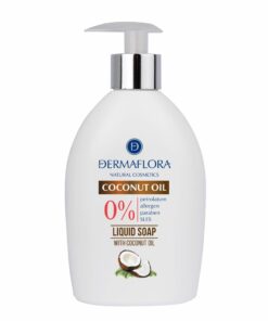 Dermaflora 0% folyékony szappan kókuszolaj 400ml