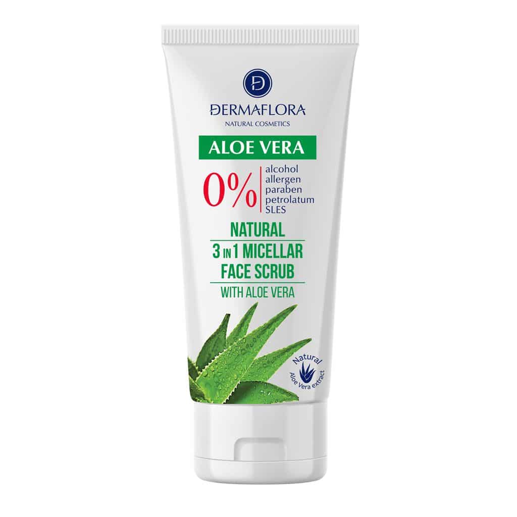 Dermaflora 0% micellás arcradír aloe vera 100ml