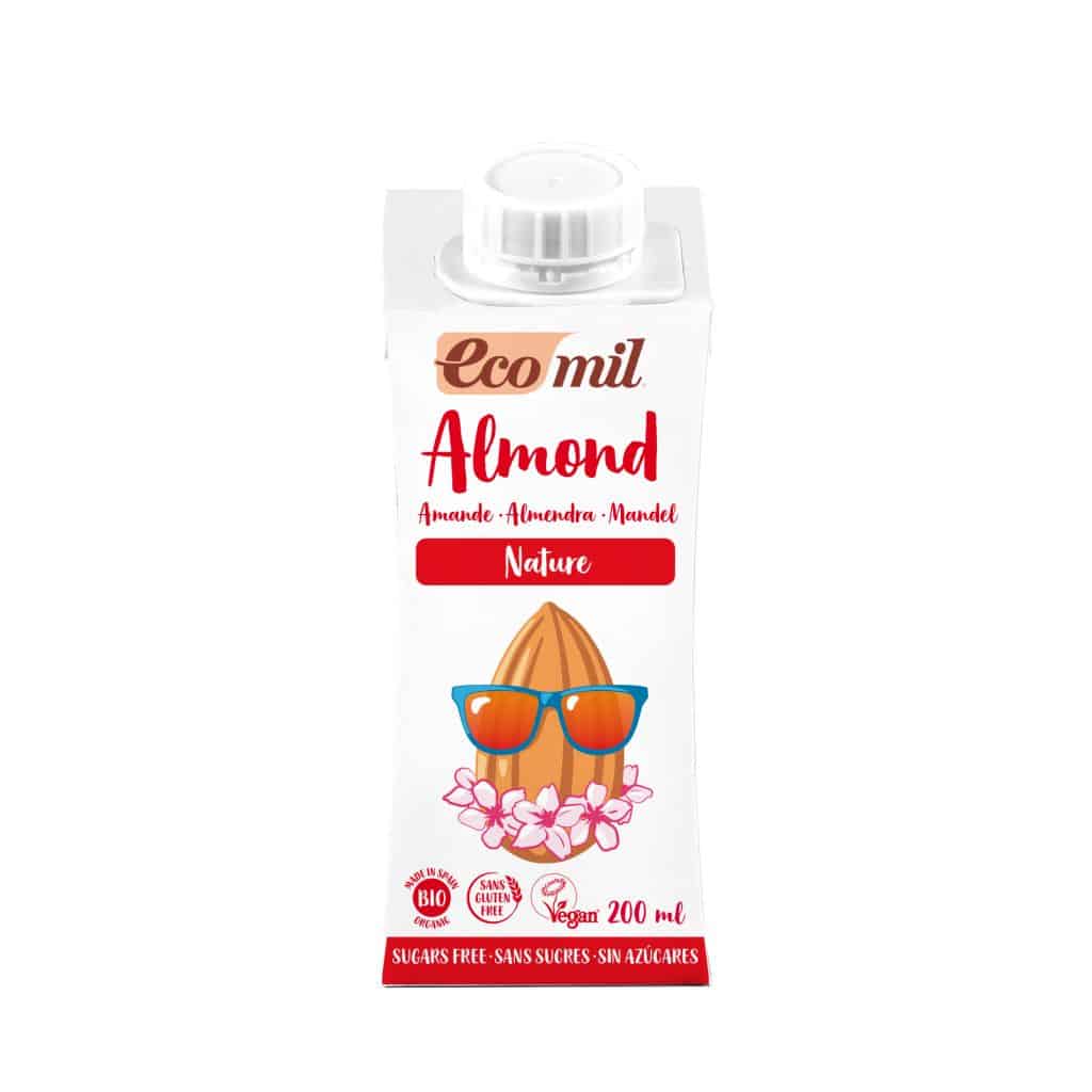 EcoMil BIO Mandulaital hozzáadott édesitő nélkül 200ml