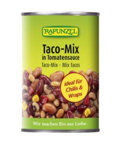 Rapunzel Taco mix bab-paprika-kukorica konzerv BIO 400g