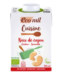 EcoMil BIO Konyhai főzőalap kesudióból cukormentes 500ml