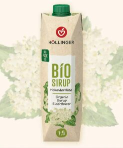 Höllinger BIO Bodzaszörp 1l