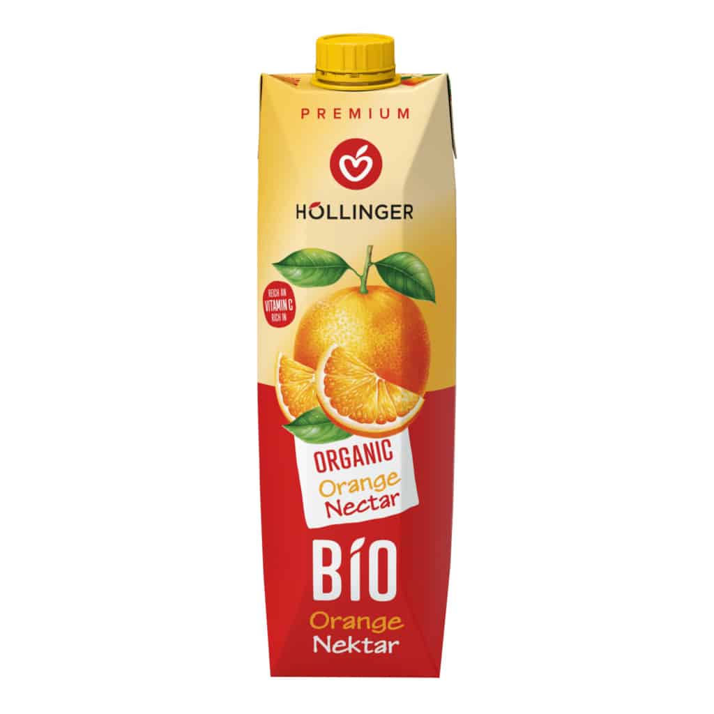 Höllinger BIO Narancs nektár 1l