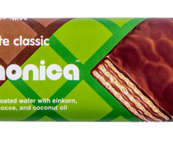 Harmonica BIO Nápolyi tejcsokival bevonva, classic 40g