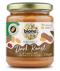 Biona Bio Sötét pörkölésű krémes mogyoróvaj - tengeri sóval 250g