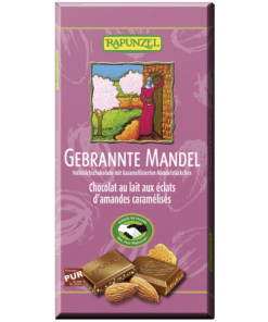 Rapunzel Tejcsokoládé mézes mandulás grillázzsal BIO 100g