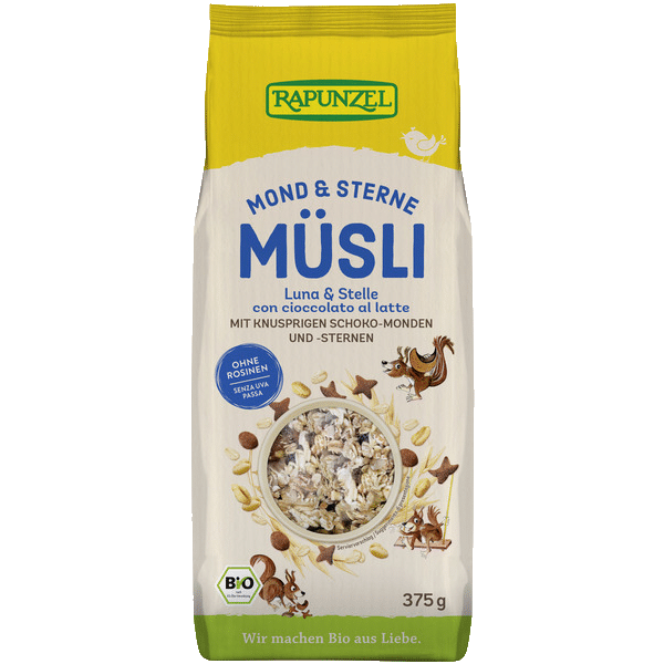 Rapunzel Müzli hold és csillagok BIO 375g