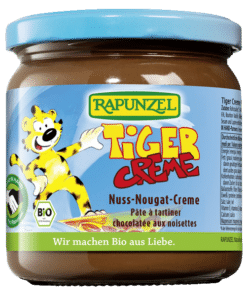 Rapunzel Tigris mogyorós nugátkrém BIO 400g