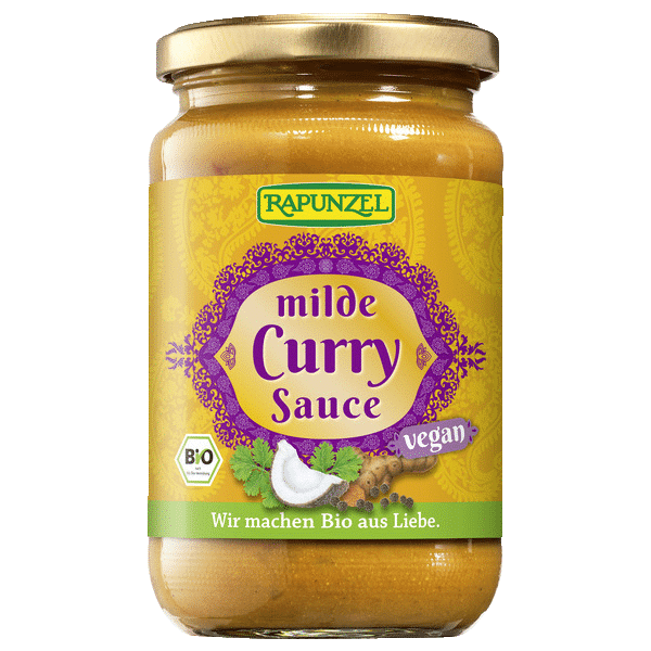 Rapunzel Curry szósz, enyhe BIO 330ml