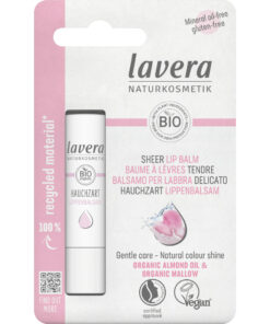 lavera LIPS ajakbalzsam gyöngyház pink VEGÁN 4,5g