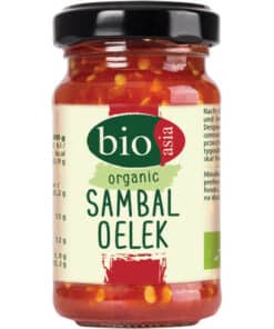 Bioasia BIO Sambal oelek, chilli fûszerezésû 110g