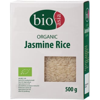 Bioasia BIO Hosszúszemû jázminrizs, 100%, 500g