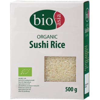 Bioasia BIO Kerekszemû sushi rizs 500g