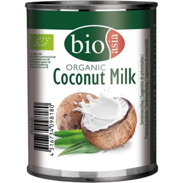 Bioasia BIO Kókusztej, 18% zsír 160ml